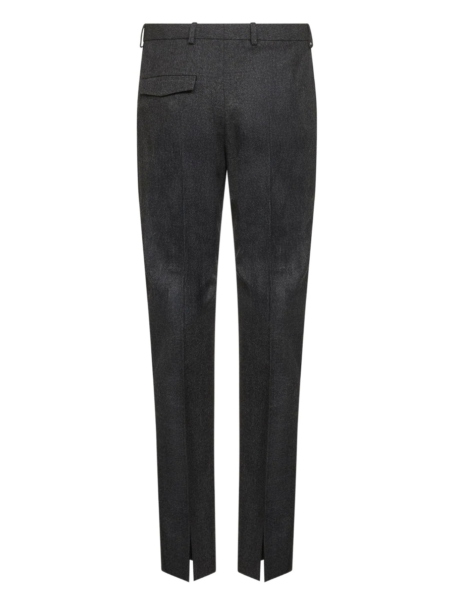 Pantaloni eleganti Gucci gri - Img 2