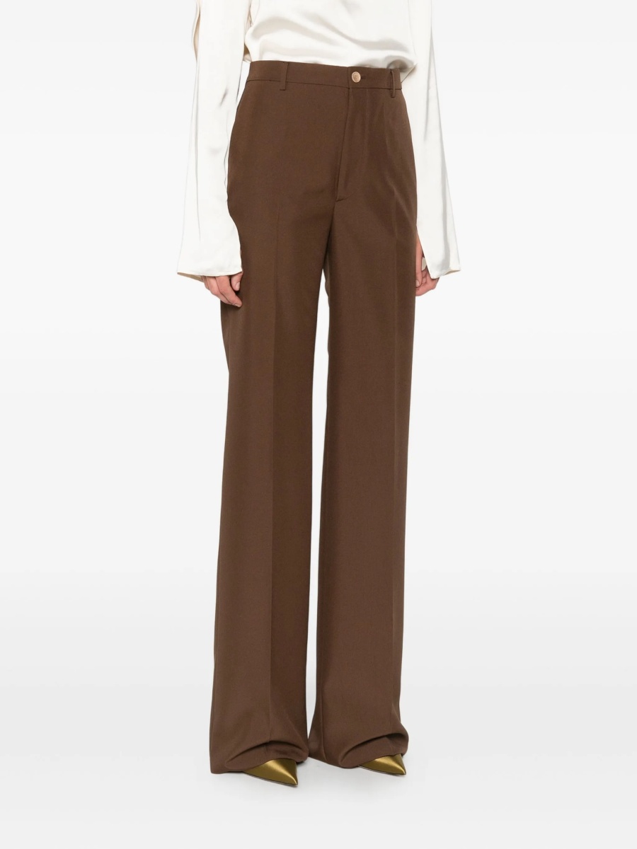 Pantaloni eleganti Gucci maro - Img 3