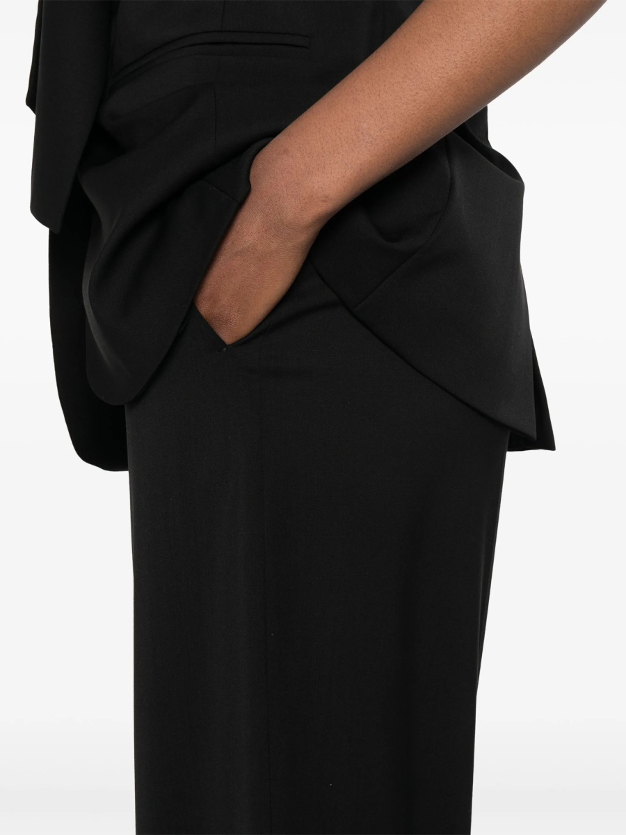 Pantaloni eleganti Max Mara negri - Img 5