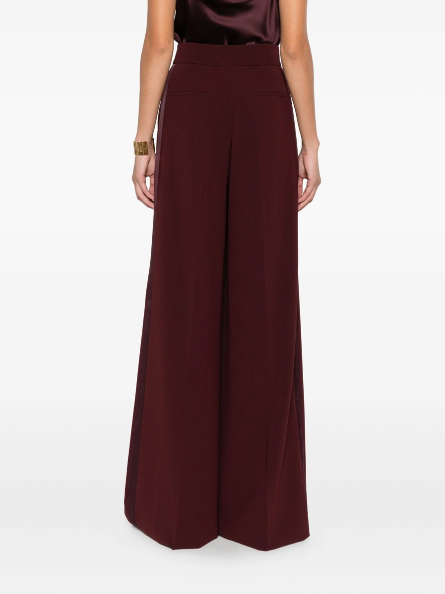Pantaloni eleganti Max Mara rosii - Img 4