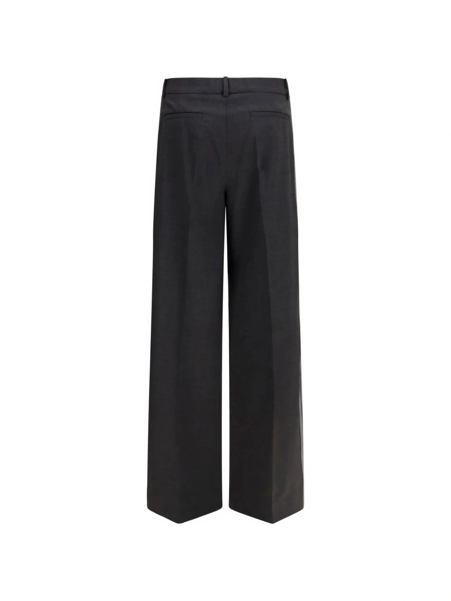 Pantaloni eleganti P.A.R.O.S.H. gri - Img 3