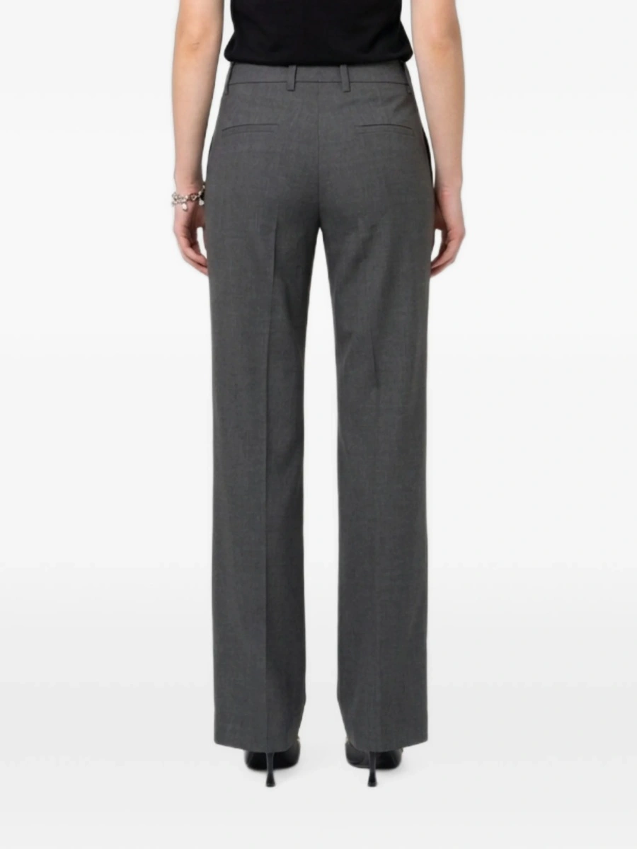 Pantaloni eleganti SUTTON NEW YORK gri din polyester si elastan - Img 3