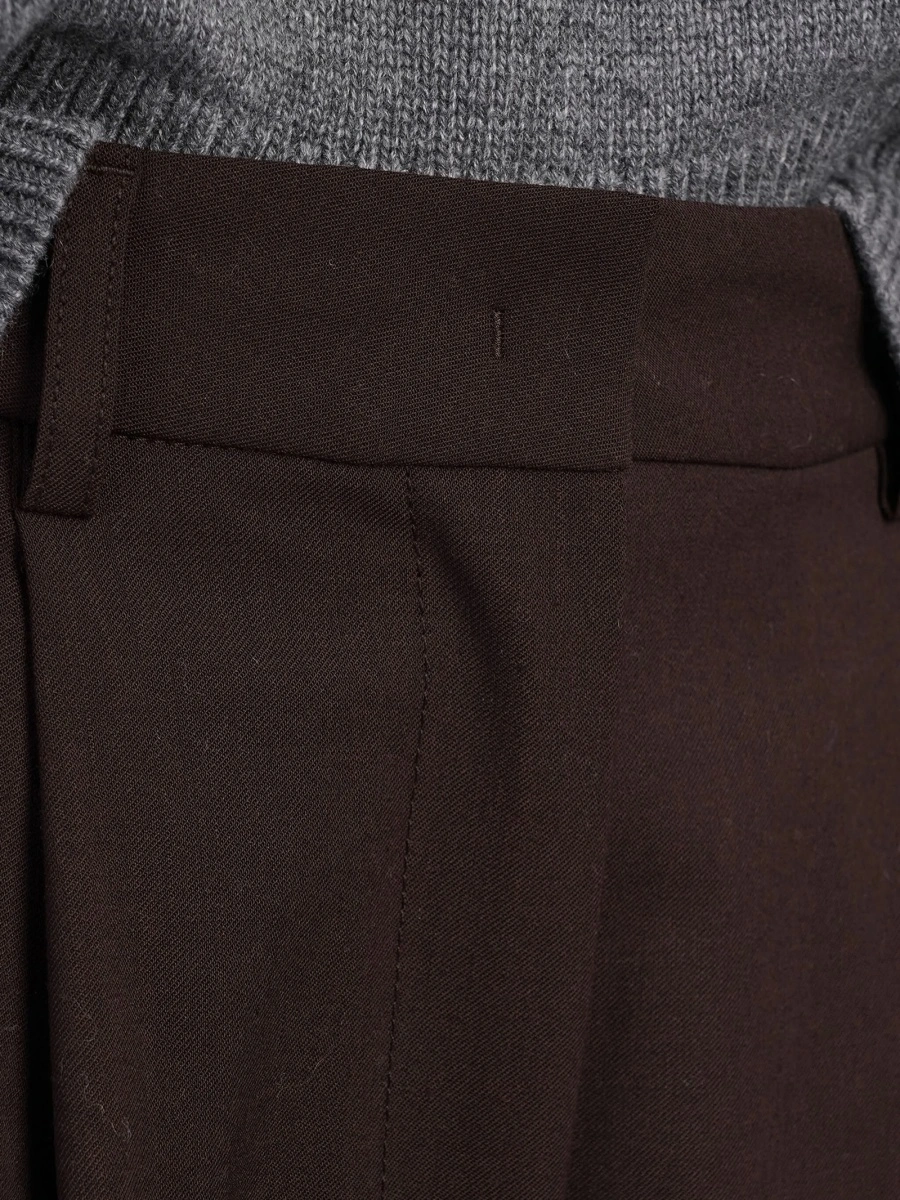 Pantaloni eleganti Thelatest maro - Img 5