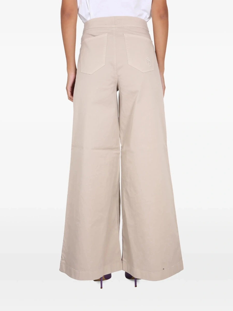 Pantaloni evazati Department Five neutri - Img 2