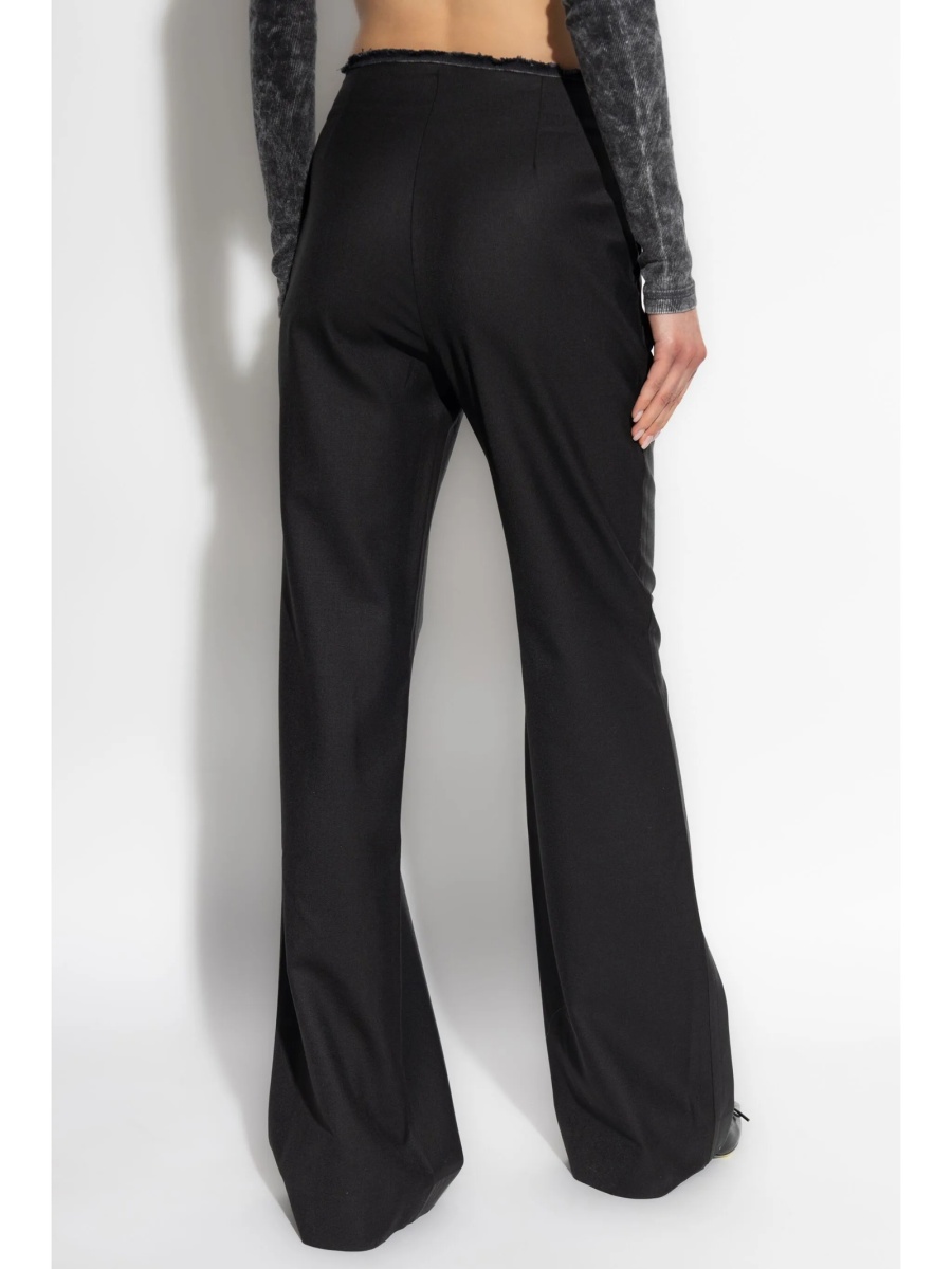 Pantaloni evazati Diesel negri - Img 4