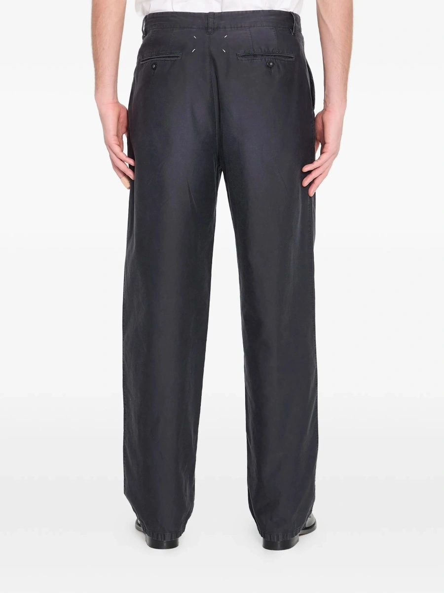 Pantaloni evazati Maison Margiela gri - Img 4
