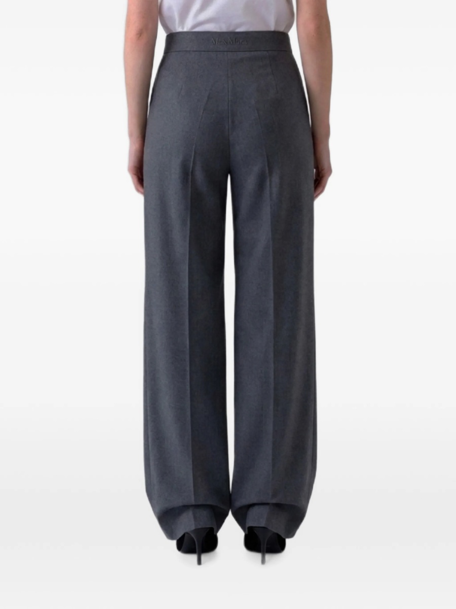 Pantaloni evazati Max Mara gri - Img 2