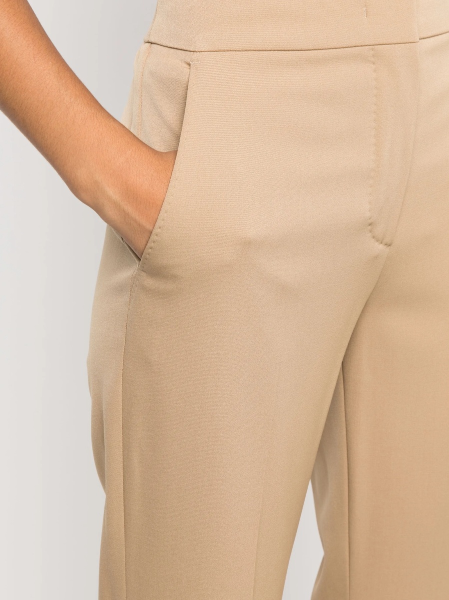 Pantaloni evazati Max Mara neutri - Img 5