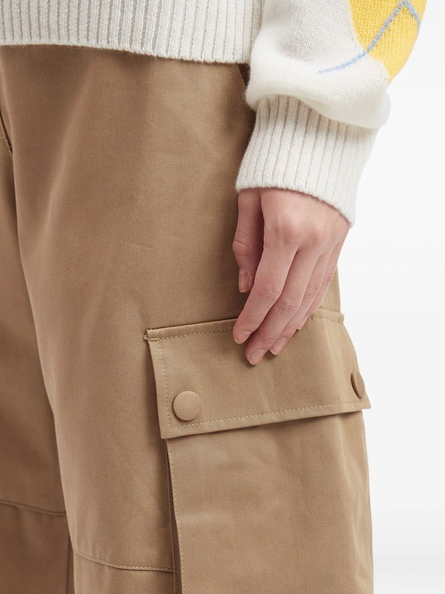 Pantaloni evazati MSGM neutri - Img 5