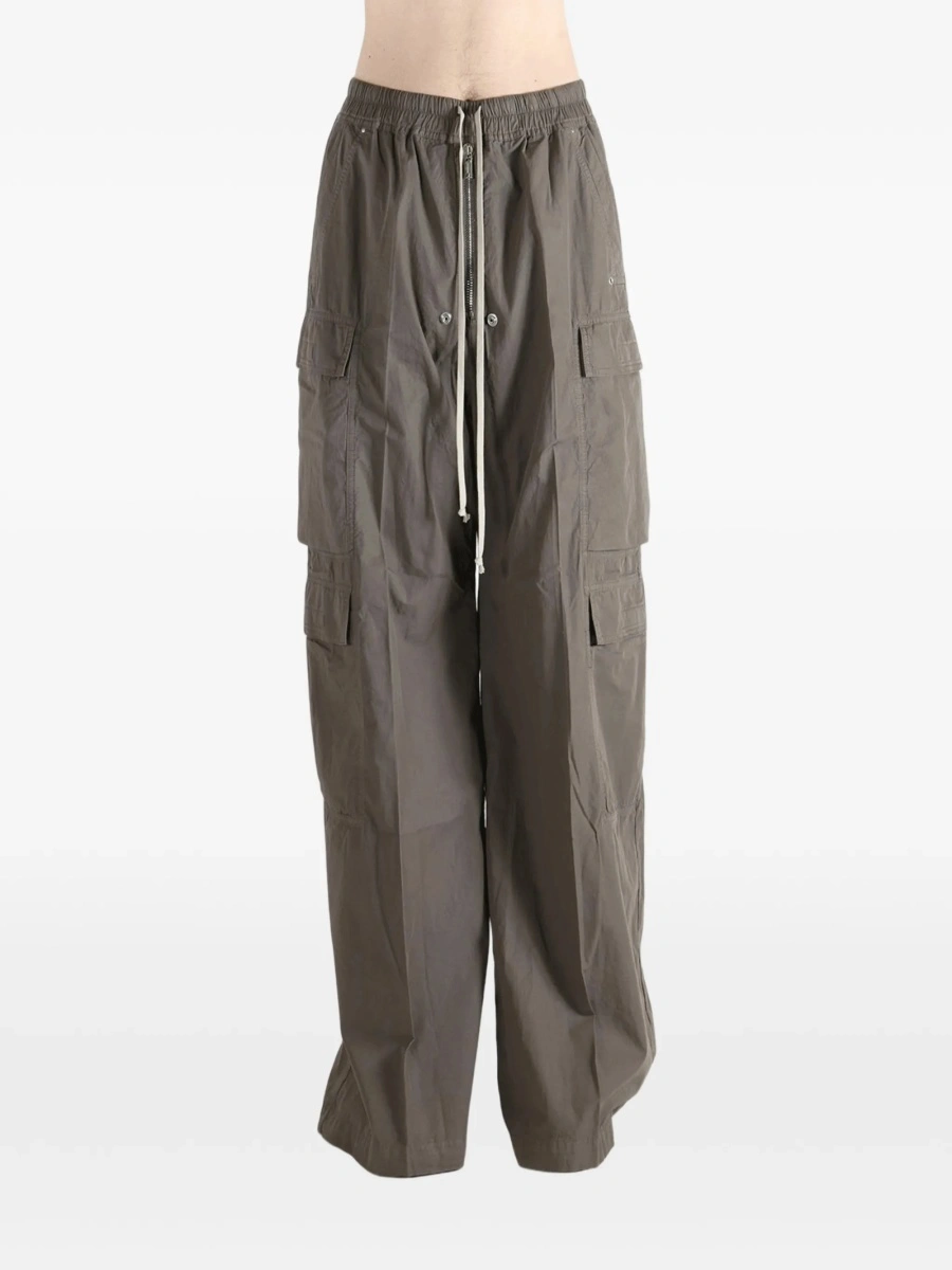 Pantaloni evazati Rick Owens maro - Img 2