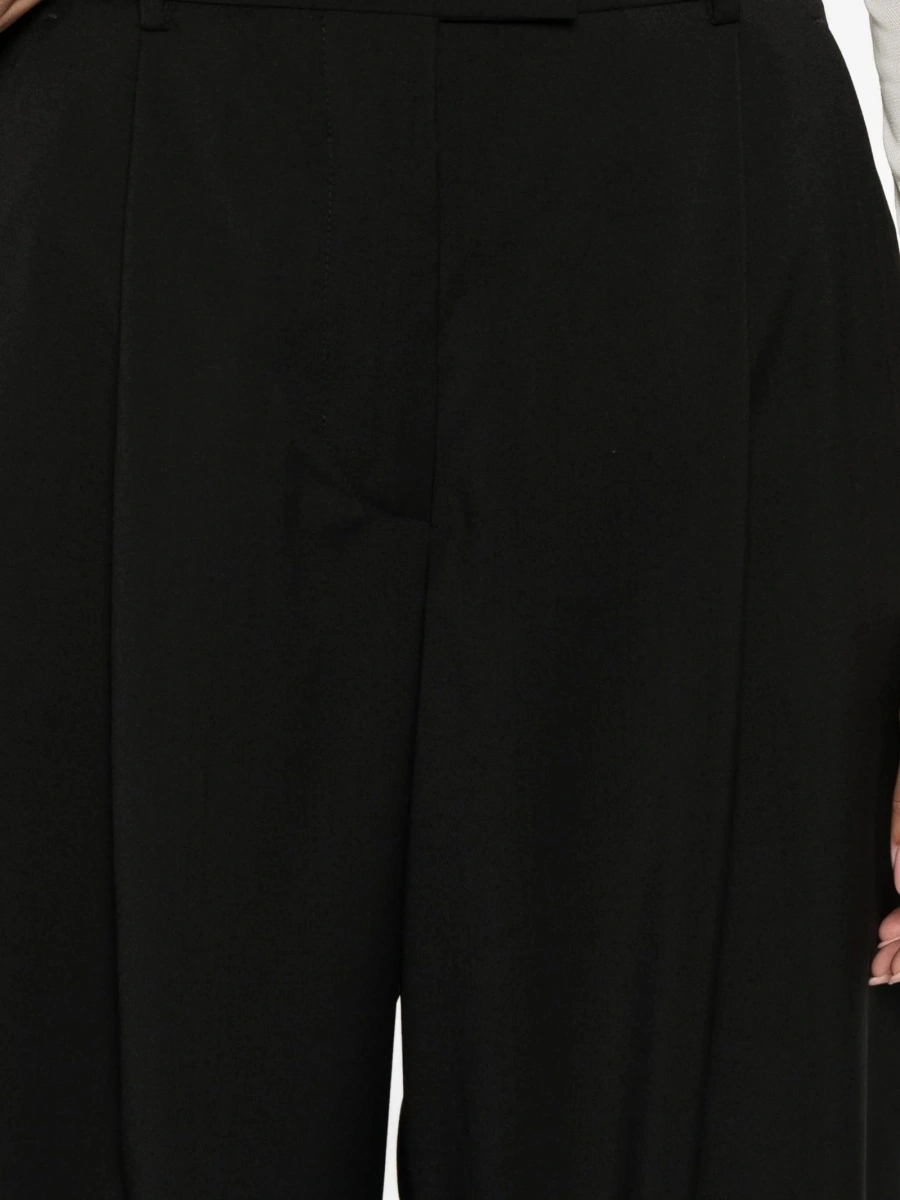Pantaloni evazati SPORTMAX negri - Img 5