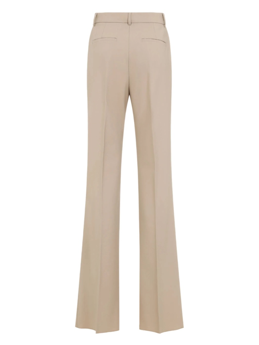 Pantaloni evazati SPORTMAX neutri - Img 2