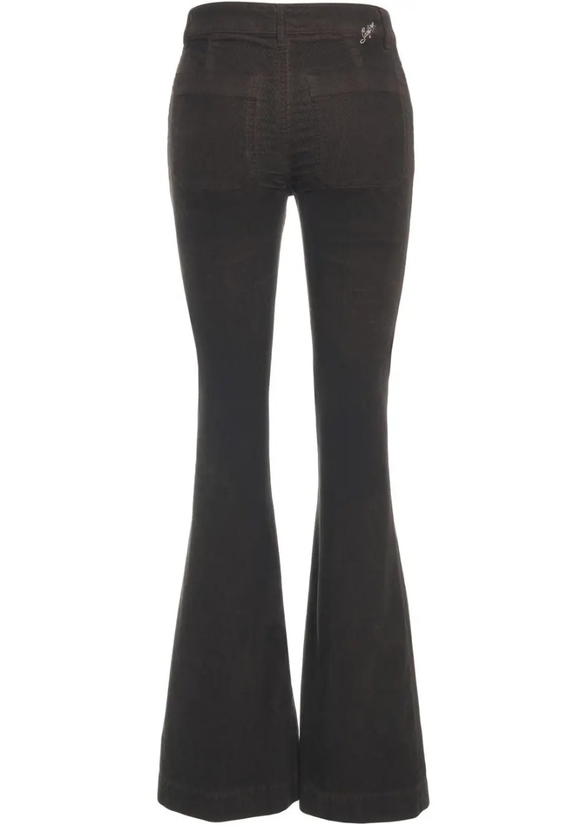 Pantaloni Flared corduroy trousers 'Delphine' - Img 4