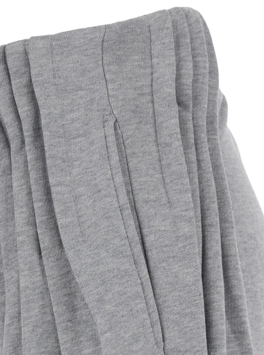 Pantaloni HAMESA Pants in gray Tech Fabric with unisex details - Img 2