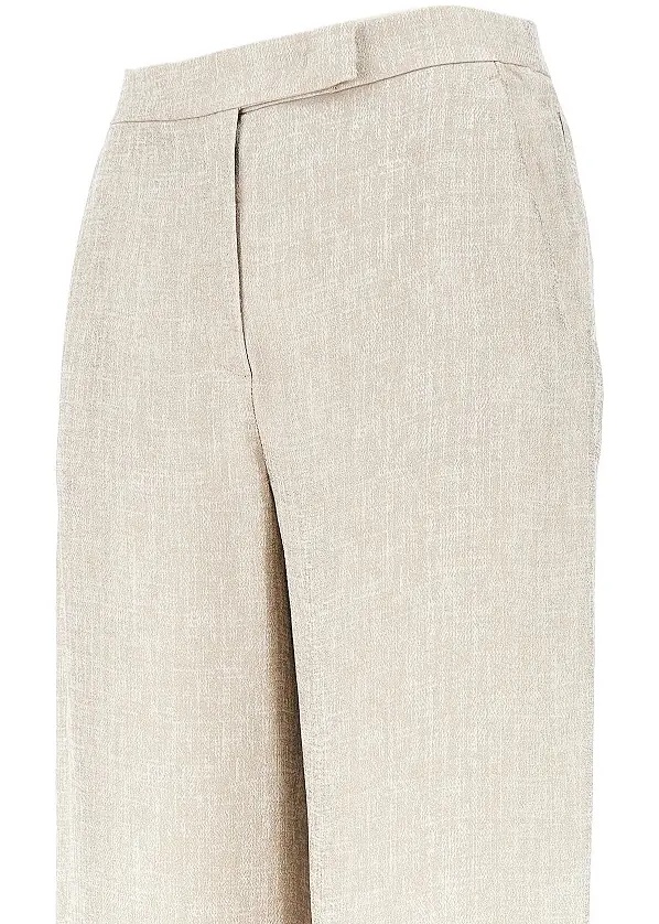 Pantaloni ICON laminated viscose pants - Img 2