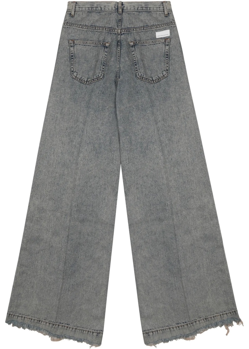 Pantaloni Jeans Wide Leg - Img 2