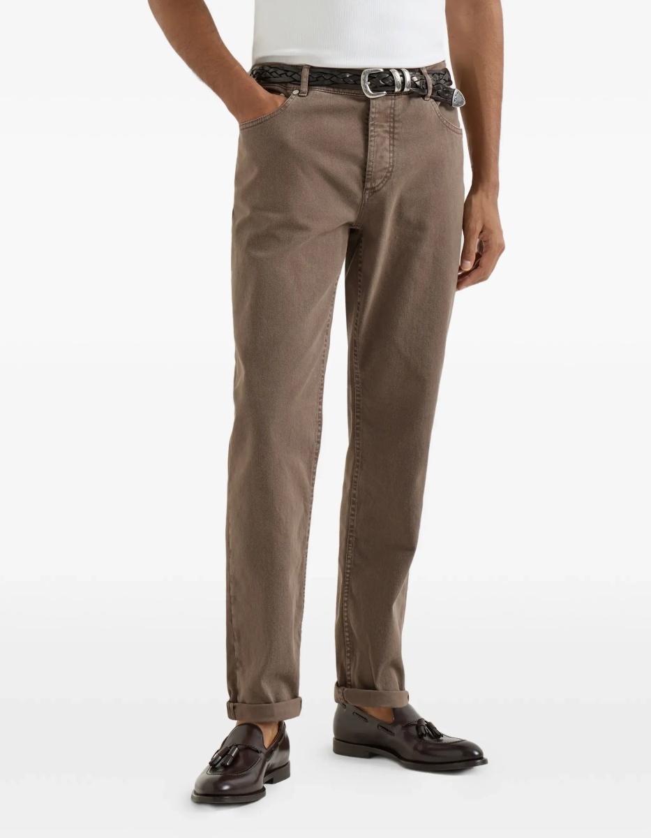 Pantaloni Jeans with turn-up hem - Img 4