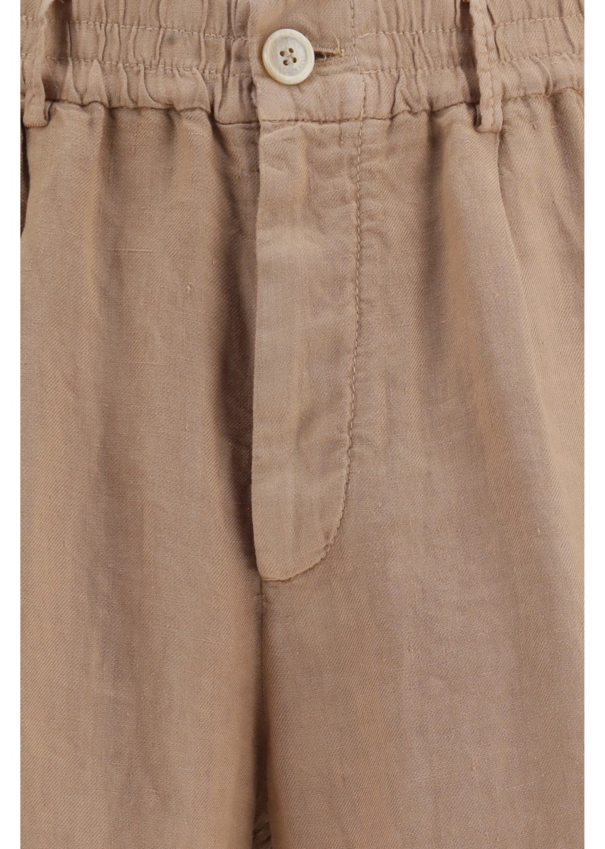 Pantaloni Lightweight délavé linen Shorts - Img 3