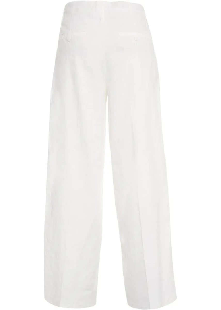 Pantaloni Linen blend pants 'Addison' - Img 4