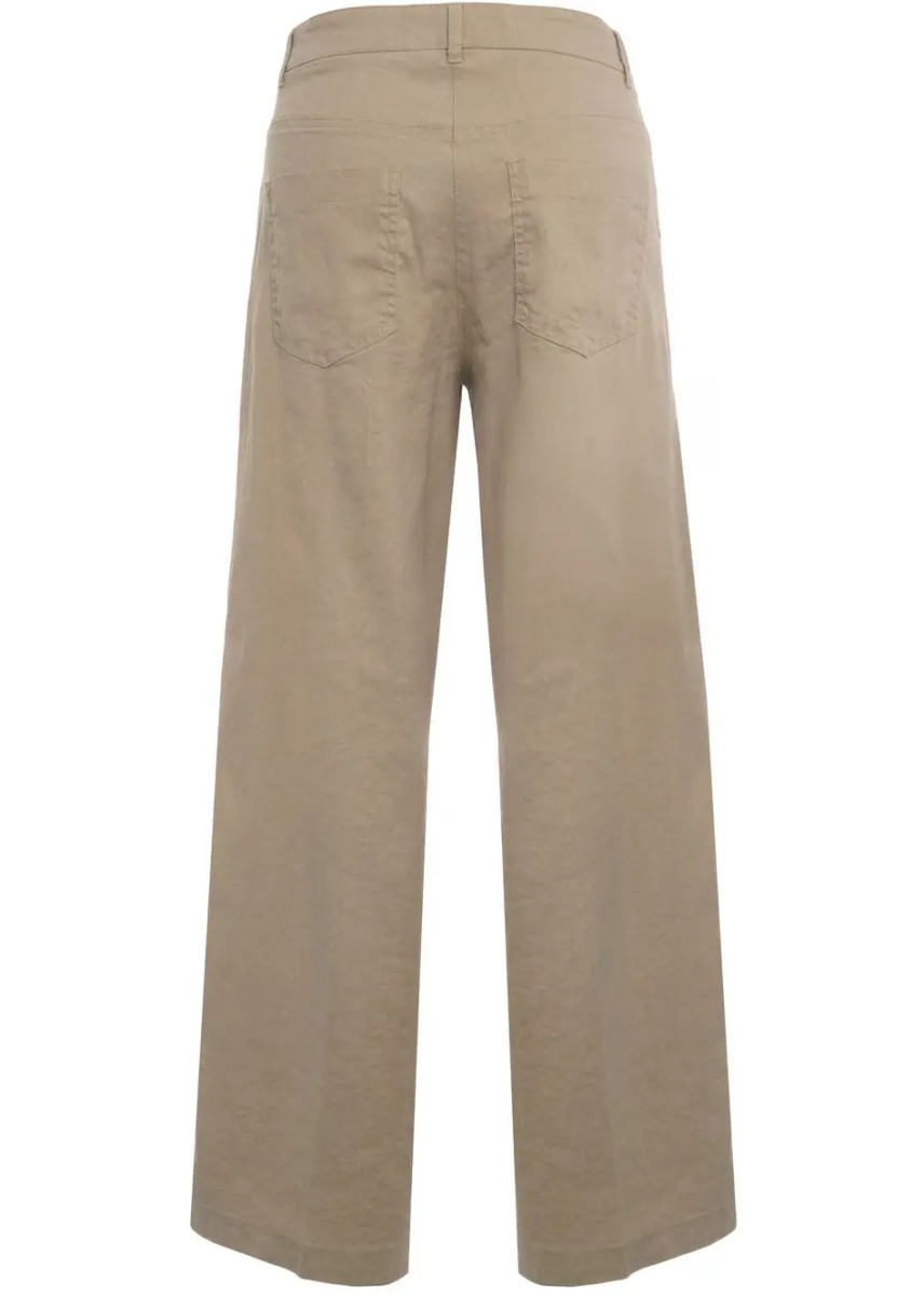Pantaloni Linen blend pants 'Adrienne' - Img 4