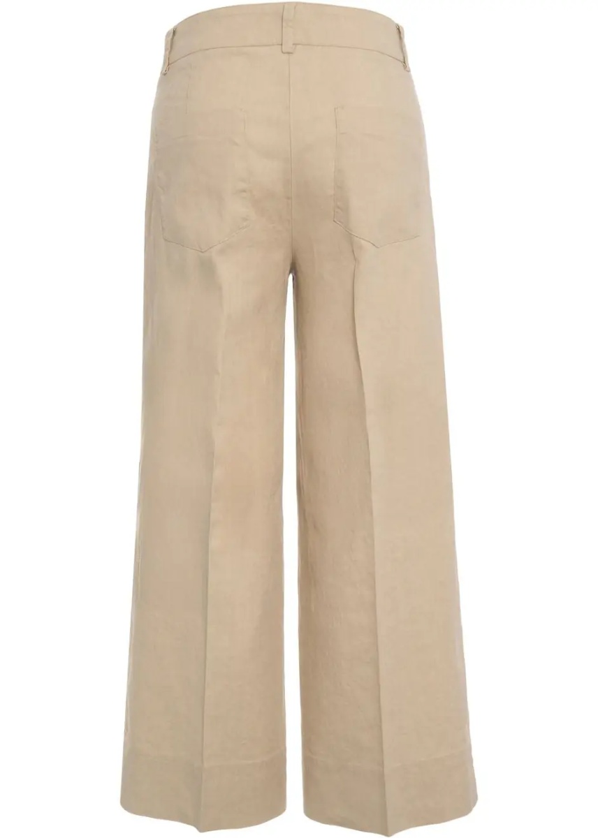 Pantaloni Linen blend pants 'Cara' - Img 4