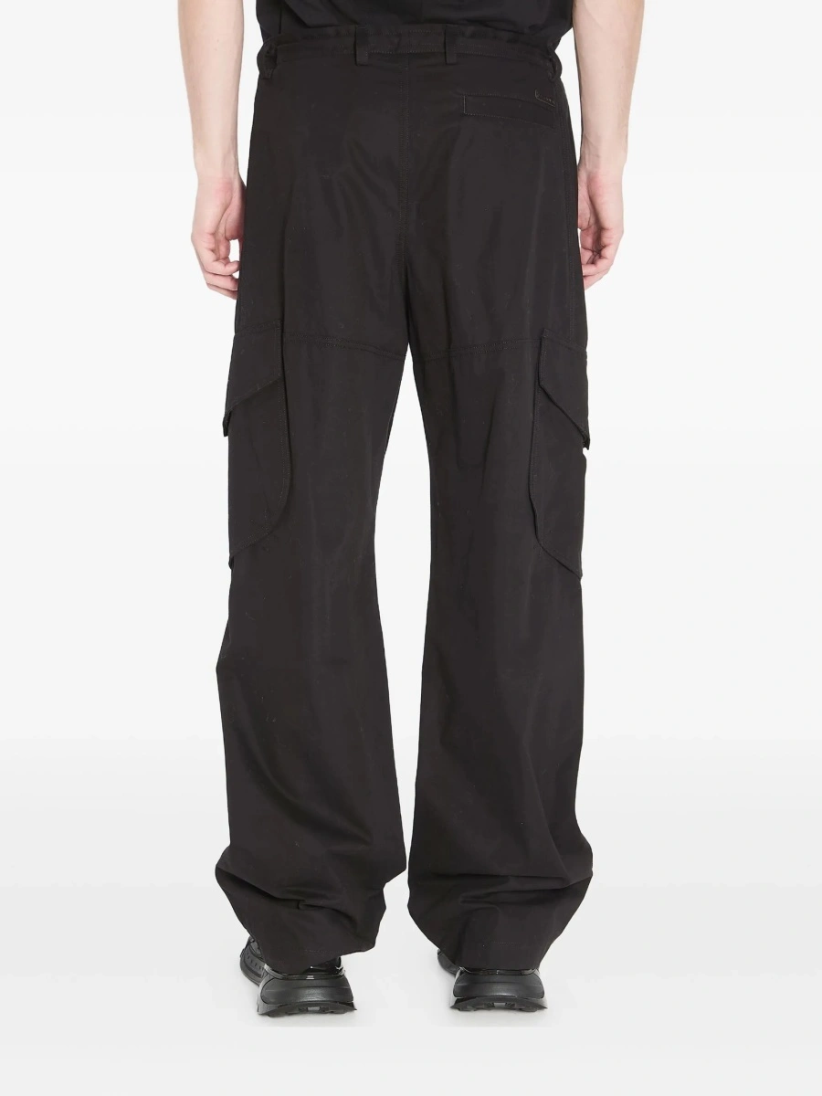 Pantaloni loose fit Dolce &amp; Gabbana negri - Img 3