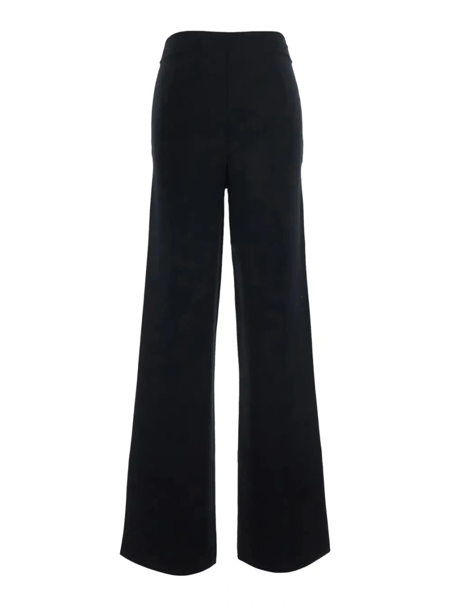 Pantaloni Max Mara negri din lana 'BALDO' - Img 2