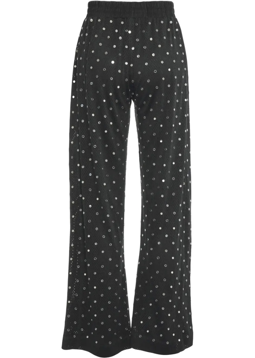 Pantaloni Mesh pants with appliqués 'Bastelli' - Img 4