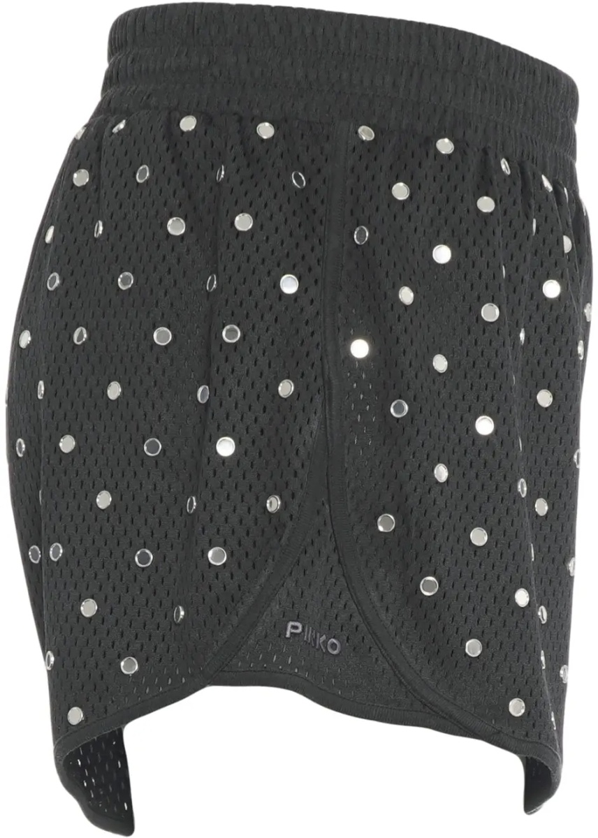Pantaloni Mesh shorts with appliqués 'Esperia' - Img 3