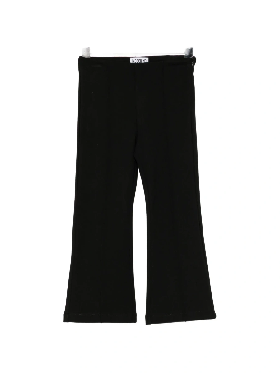 Pantaloni MoschinoS negri din bumbac - Img 6