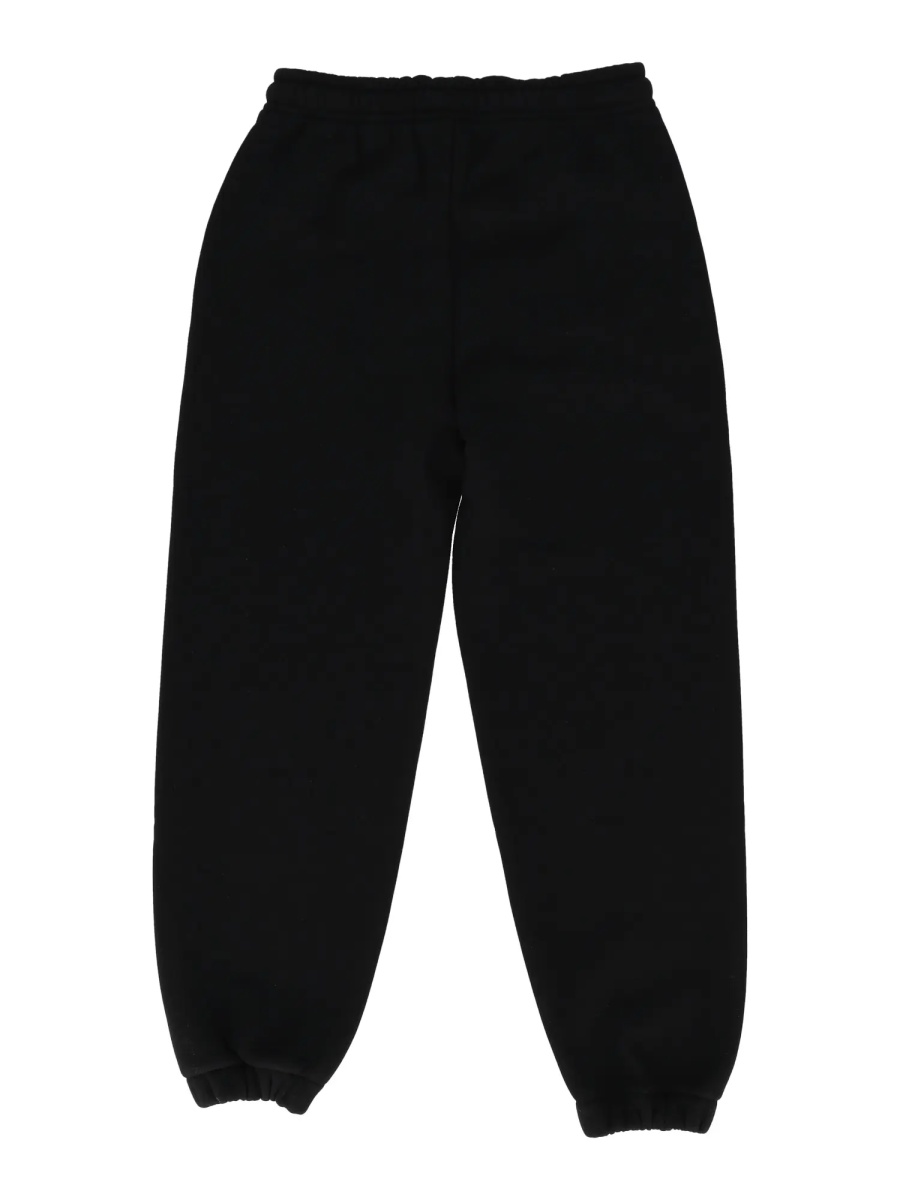 Pantaloni OVER DIAGONAL FLEECE PANTS BOY NERO/BLA - Img 2