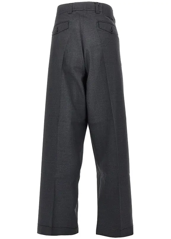 Pantaloni 'Patch' Tropical Wool pants - Img 3