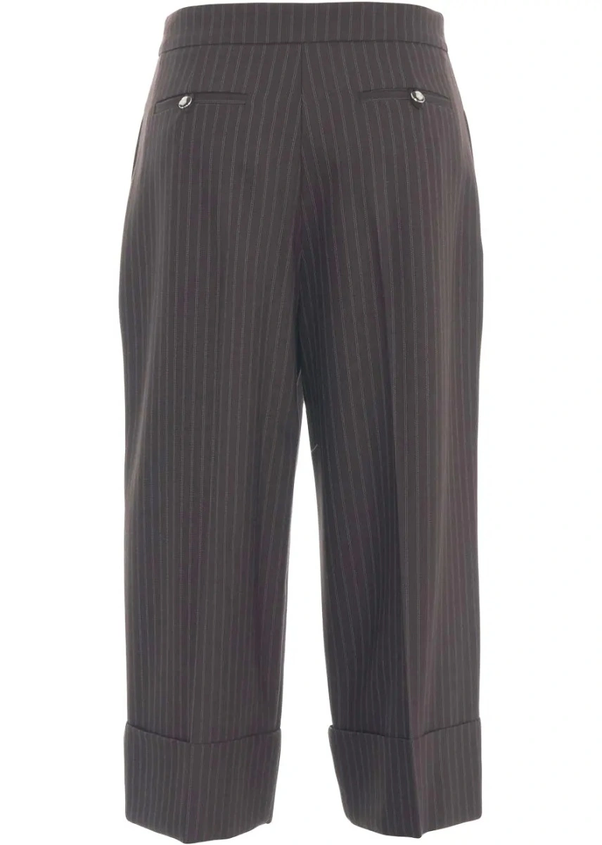 Pantaloni Pinstripe culotte - Img 5