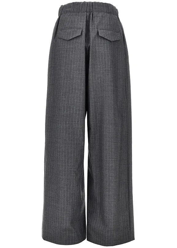 Pantaloni Pinstriped wool pants - Img 3