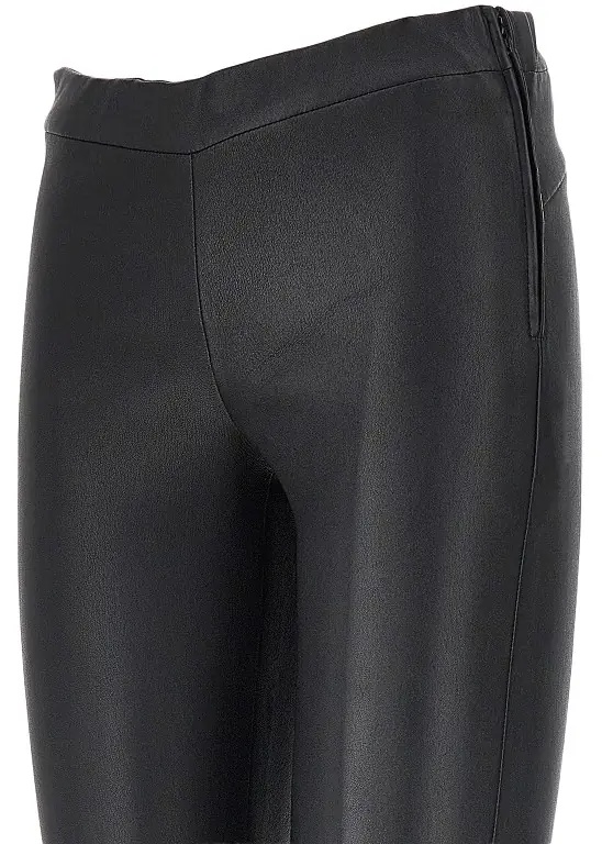 Pantaloni 'Roche' stretch leather leggings - Img 2