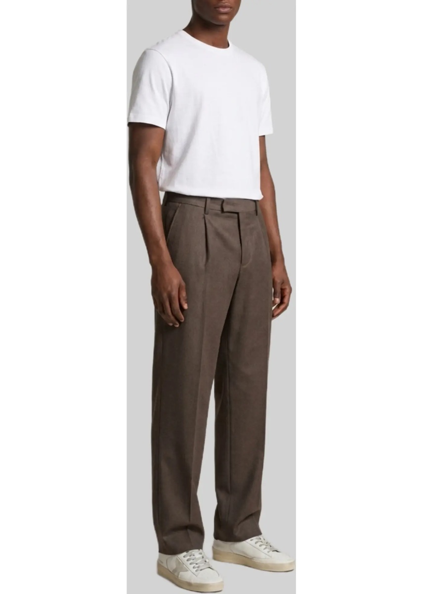 Pantaloni Samuel Trousers In Wool Drill - Img 2