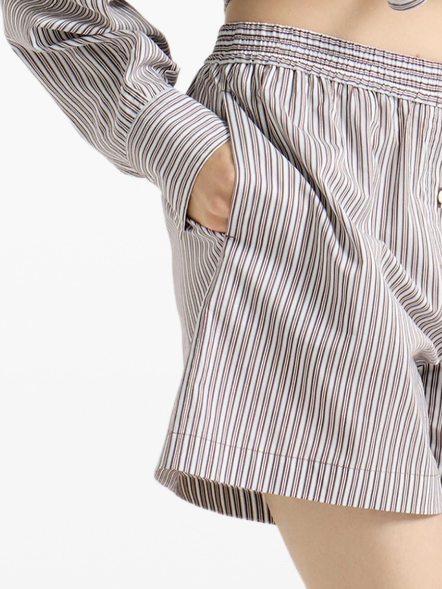 Pantaloni scurti Brunello Cucinelli albi - Img 3