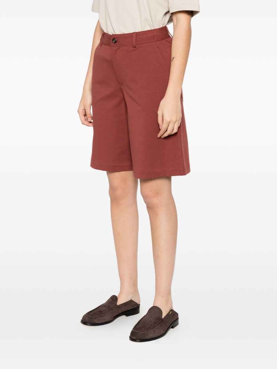 Pantaloni scurti Brunello Cucinelli rosii - Img 2