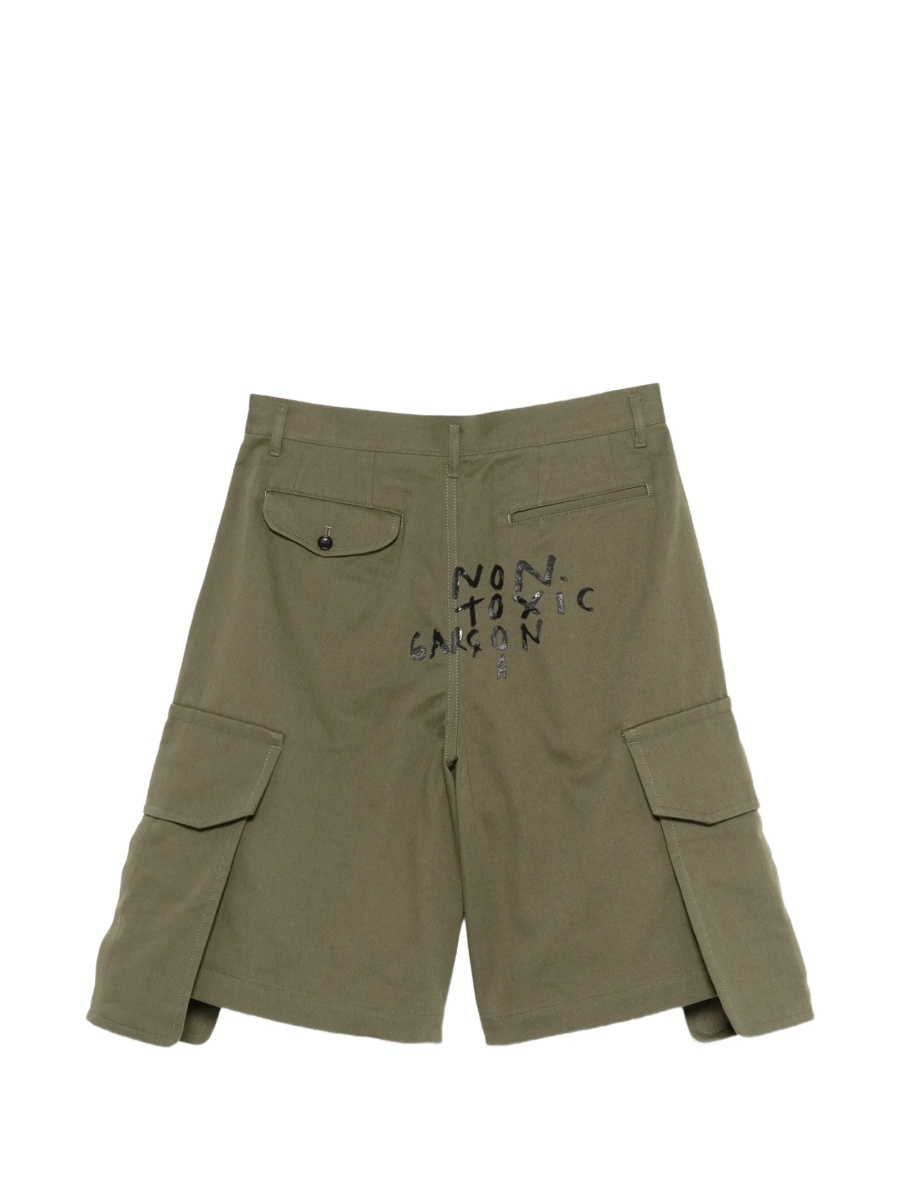 Pantaloni scurti Comme des Garçons verzi - Img 2