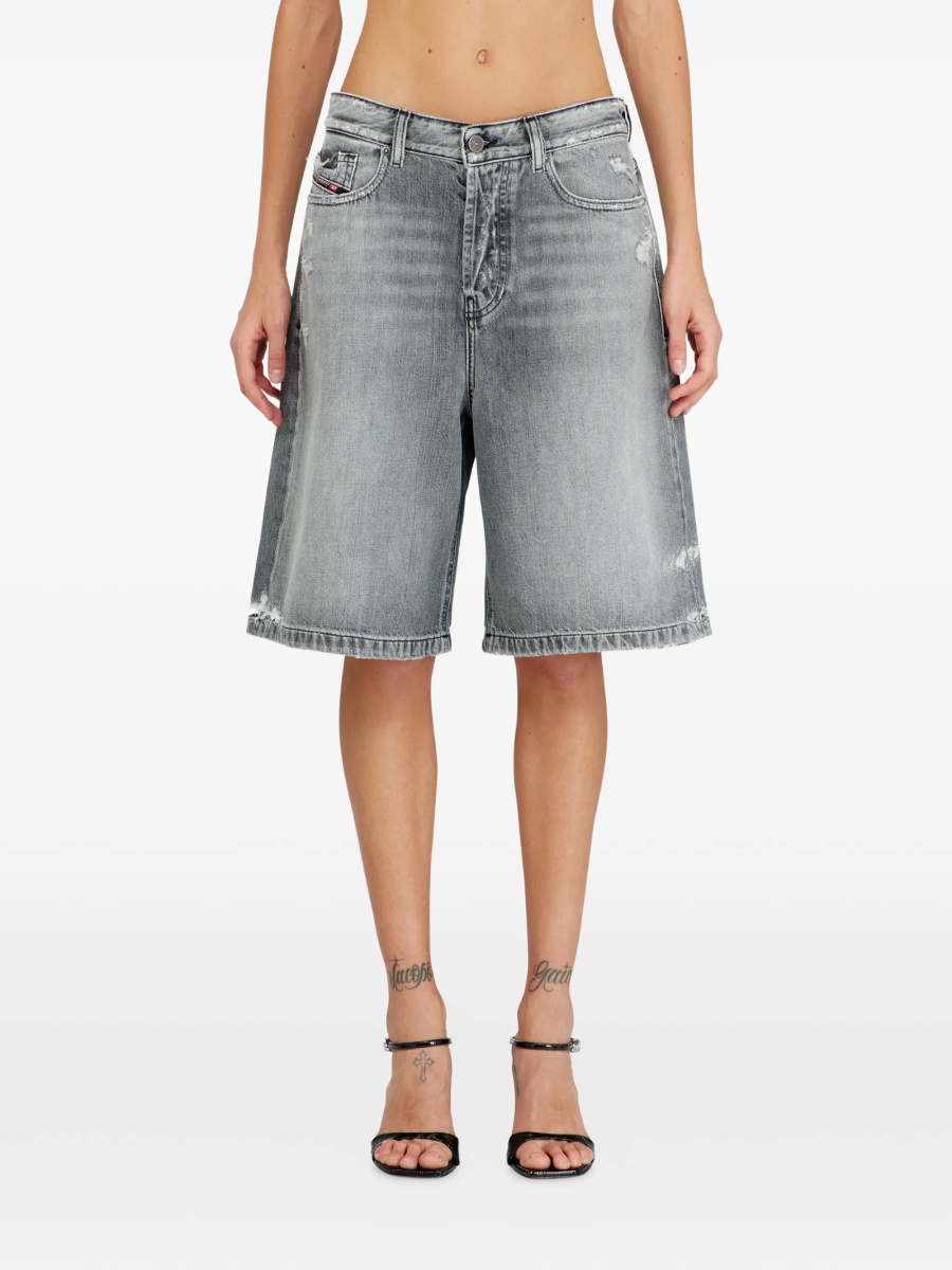 Pantaloni scurti Diesel gri - Img 3