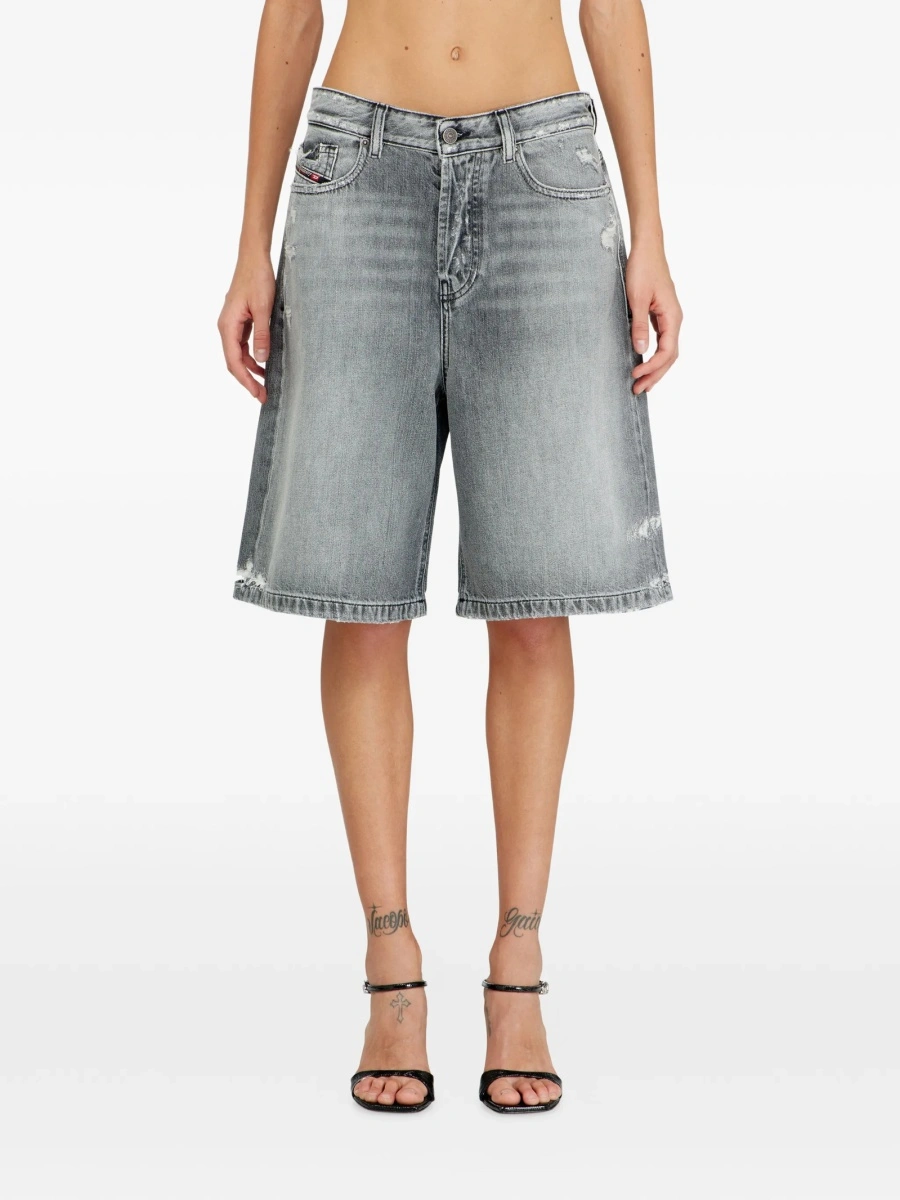 Pantaloni scurti Diesel gri - Img 3