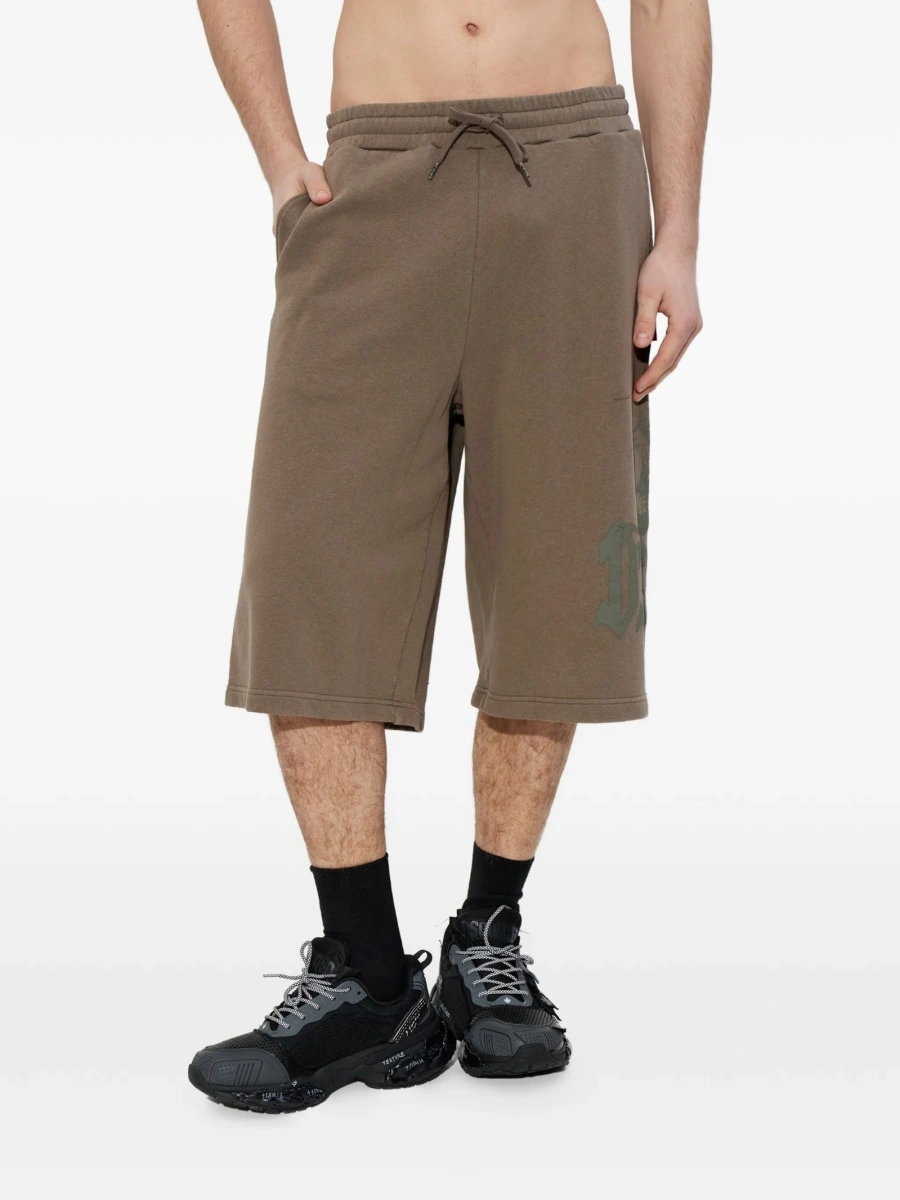 Pantaloni scurti Diesel maro - Img 3
