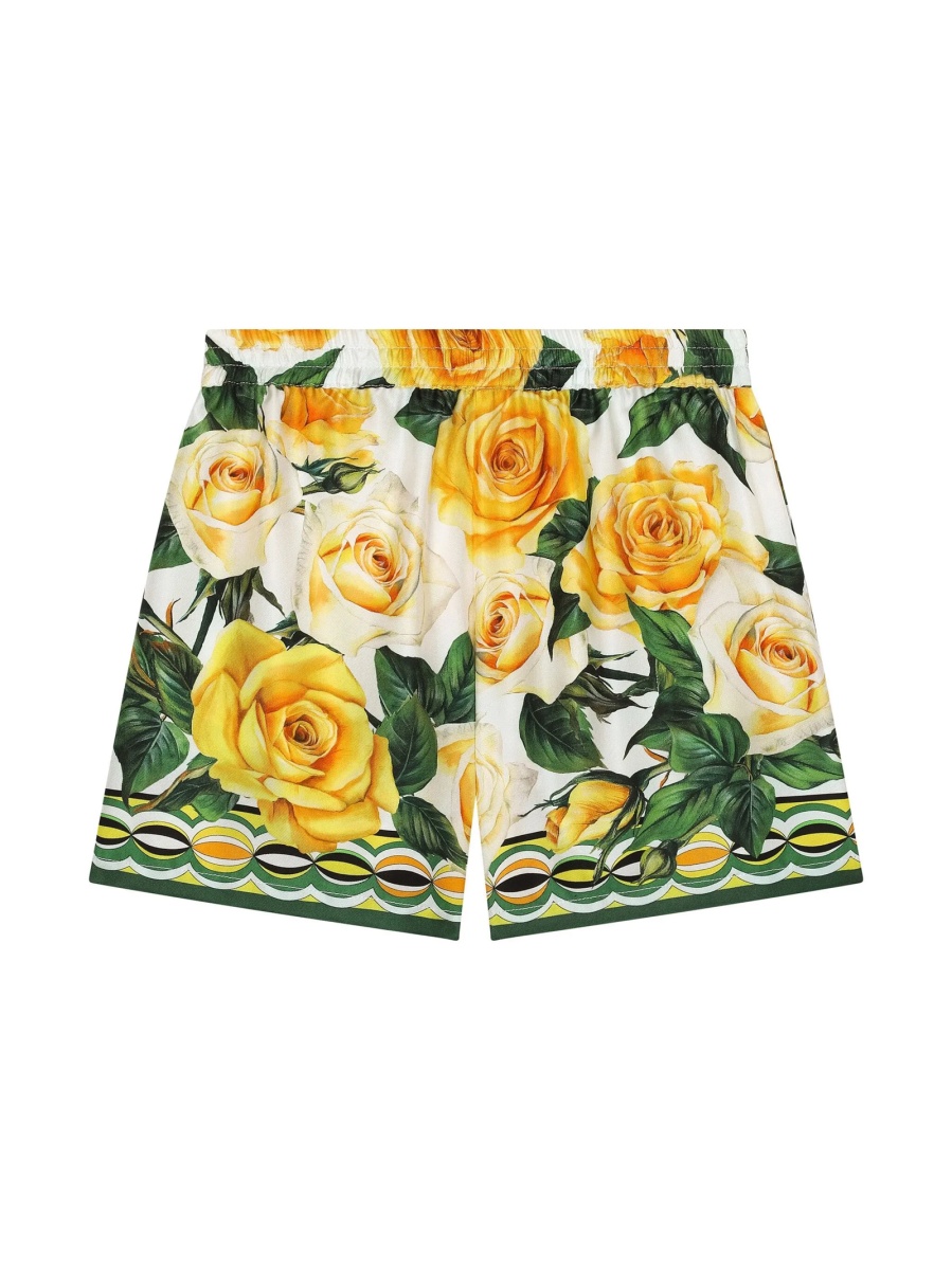 Pantaloni scurti Dolce &amp; Gabbana galbeni - Img 2