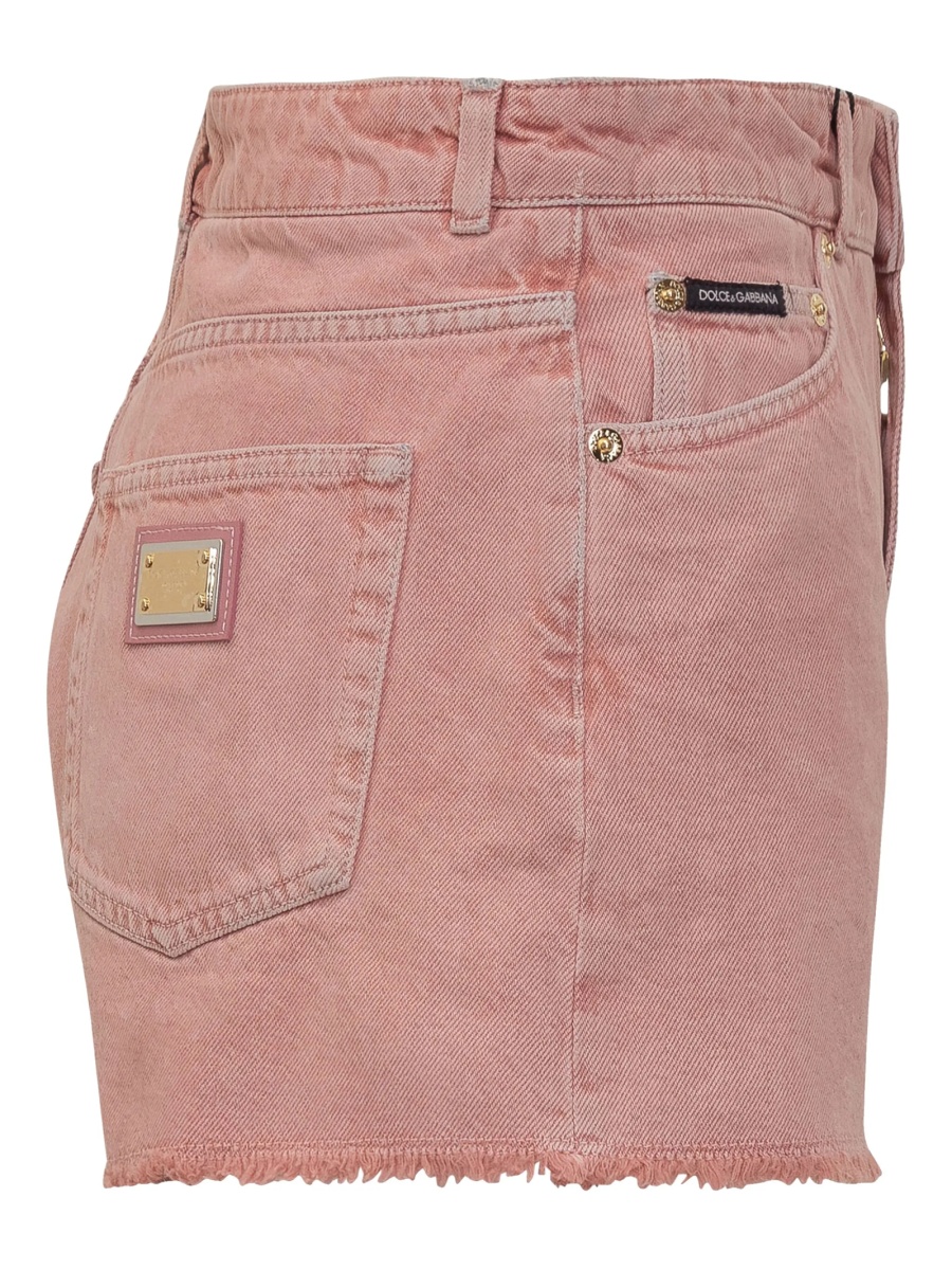 Pantaloni scurti Dolce &amp; Gabbana roz - Img 3