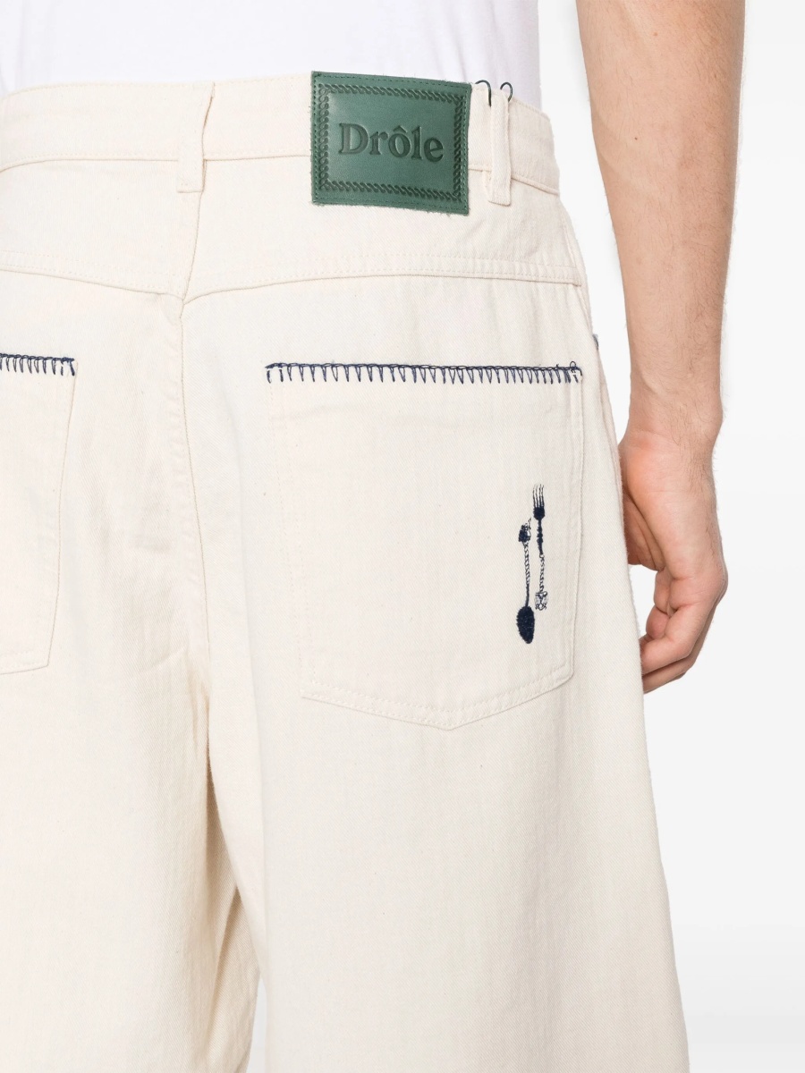 Pantaloni scurti DRÔLE DE MONSIEUR neutri - Img 5