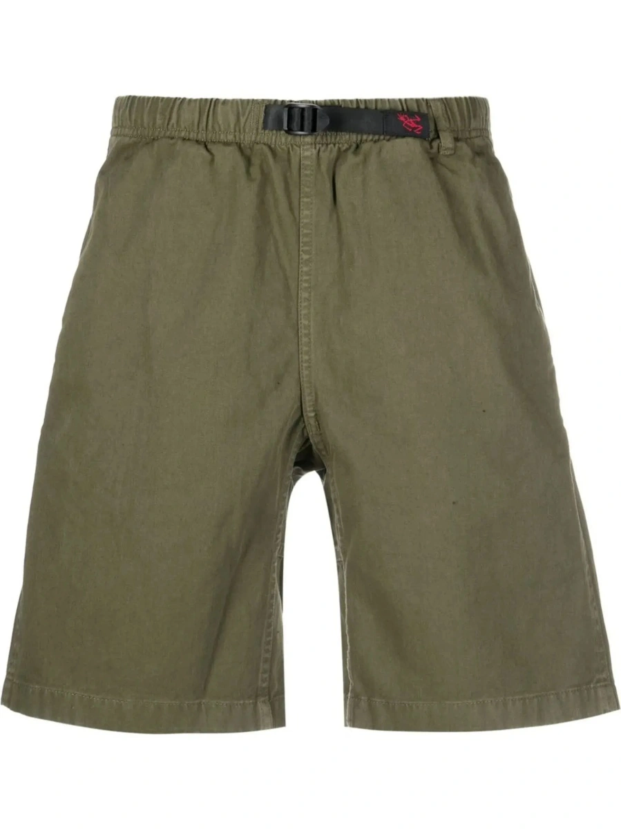 Pantaloni scurti GRAMICCI verzi din bumbac - Img 8