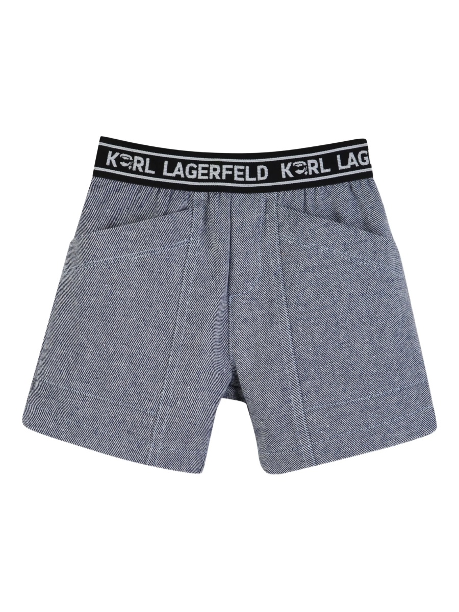 Pantaloni scurti Karl Lagerfeld gri - Img 5