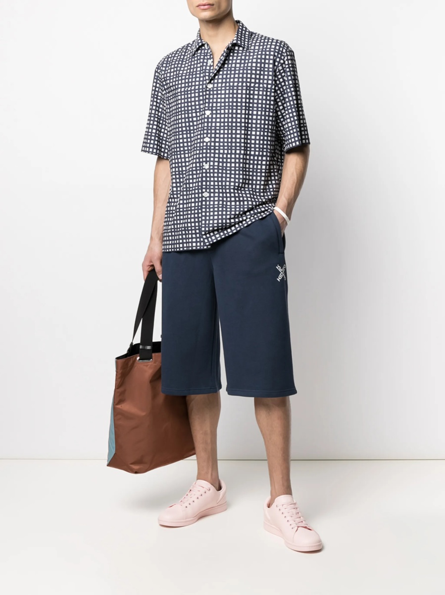 Pantaloni scurti Kenzo albastri - Img 2