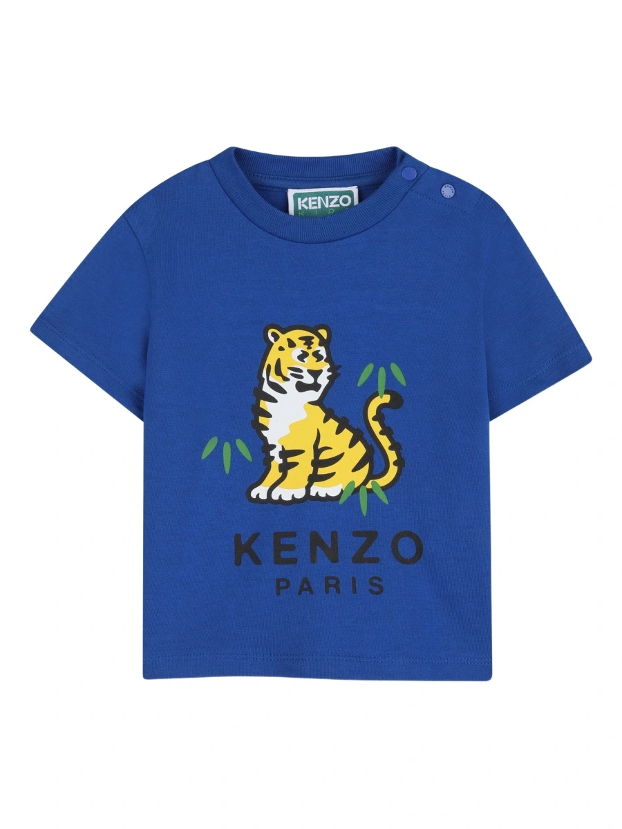 Pantaloni scurti Kenzo albastri - Img 3