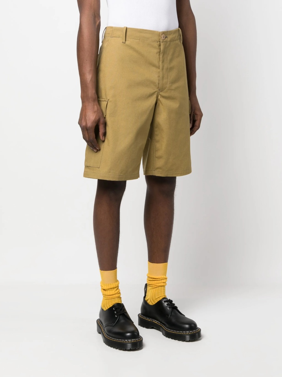 Pantaloni scurti Kenzo verzi din bumbac - Img 3